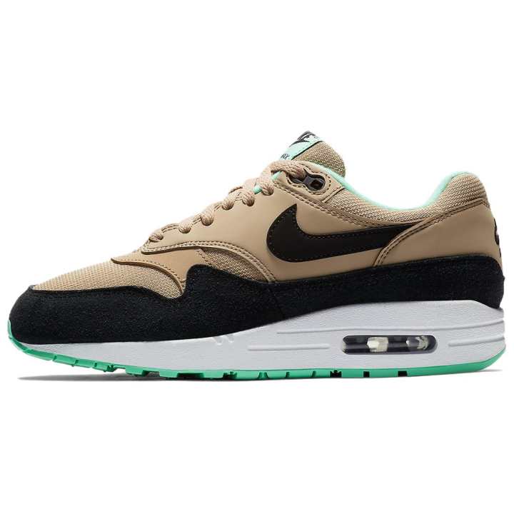 Nike Nike Air Max 1 Desert Black Green Glow Women's
