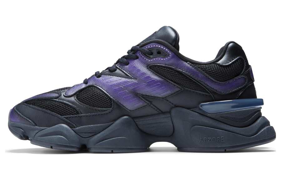 New Balance New Balance 9060 Mowalola Burglarwear Black Purple Yellow