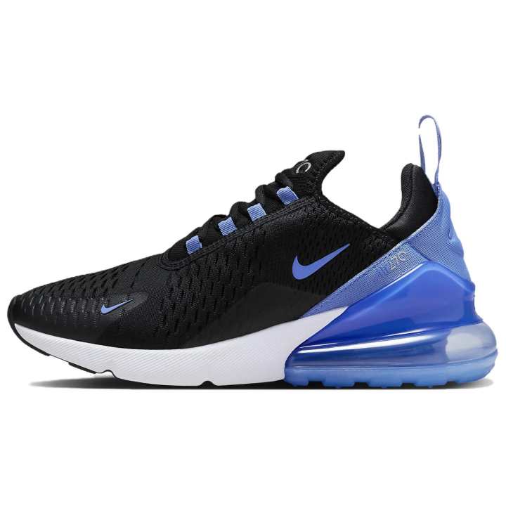 Nike Nike Air Max 270 Black Metallic Silver Royal Pulse Women's