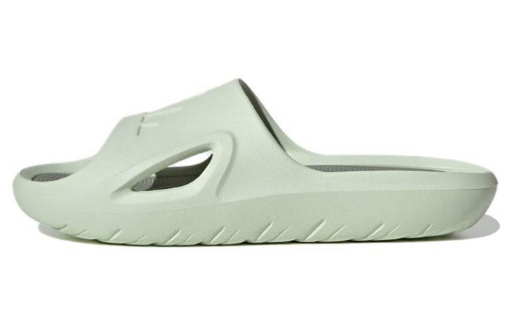 Adidas Adidas Adicane Comfortable Slip Resistant Abrasion Resistant Slide Slippers Unisex Light Green