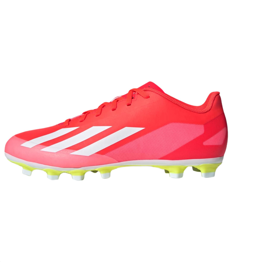 Adidas Adidas X Crazyfast Club Fashion MG Multi Ground Cushioning Abrasion Resistant Support Soccer Shoes Unisex Red