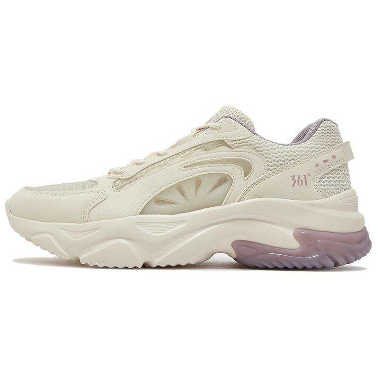 361° Slip Resistant Abrasion Resistant Support Low top Casual Shoes Women's White Purple