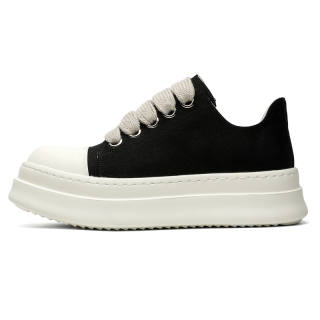 HUOFEIYU Slip Resistant, Abrasion Resistant, Breathable Low top Casual Shoes Men's Black