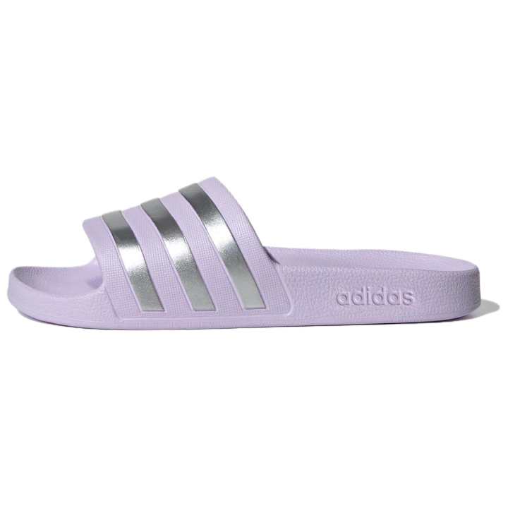 Adidas Adilette Women's Adidas Aqua Slide 'Ice Lavender Matte Silver'