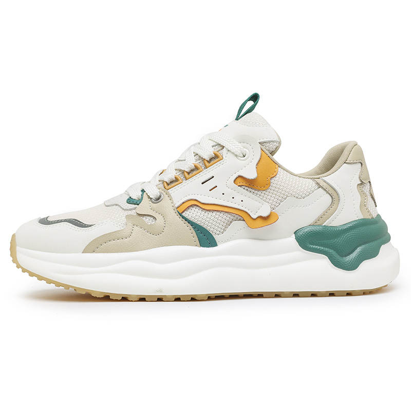 SAIFEINU Cushioning Abrasion Resistant Breathable Lightweight Height Increasing Rebound Low top Casual Shoes Men's