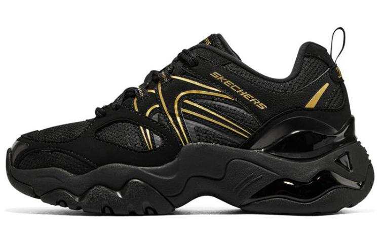Skechers DLites 3.0 Air Sneakers 'Black Gold' Women's