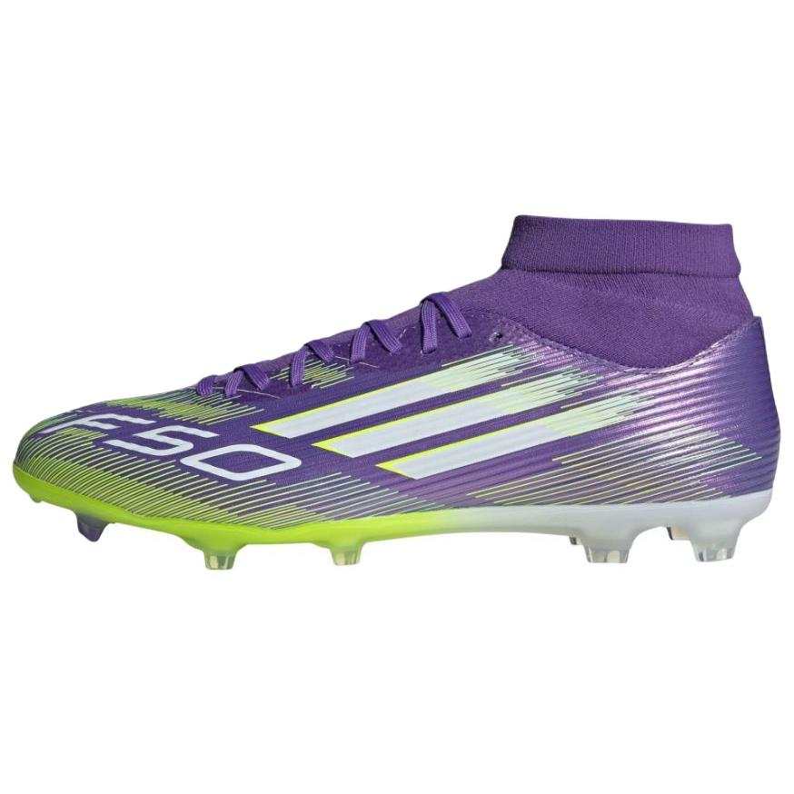 Adidas Adidas F50 League Support Lightweight Soccer Shoes Unisex Purple