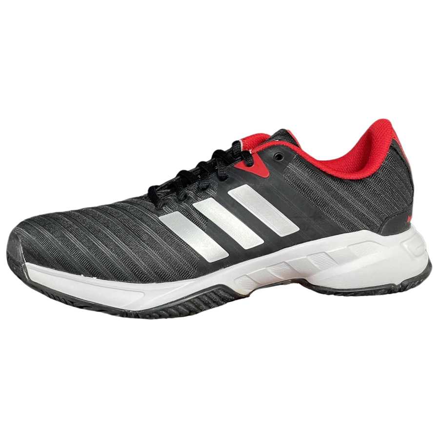 Adidas Adidas Barricade Slip Resistant Abrasion Resistant Low top Casual Shoes Men's Black Gray