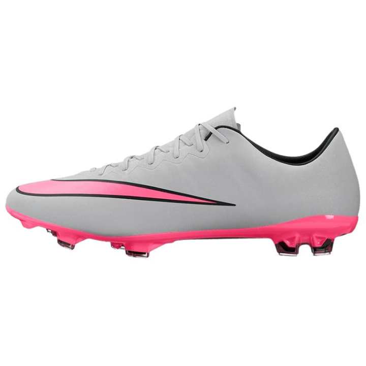 Nike Nike Mercurial Vapor 10 Soccer Shoes Men's Gray Pink