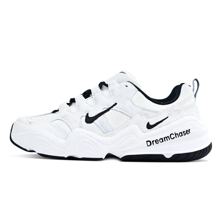 Nike Nike Tech Hera Abrasion Resistant Abrasion Resistant Low top Casual Shoes Unisex Black White