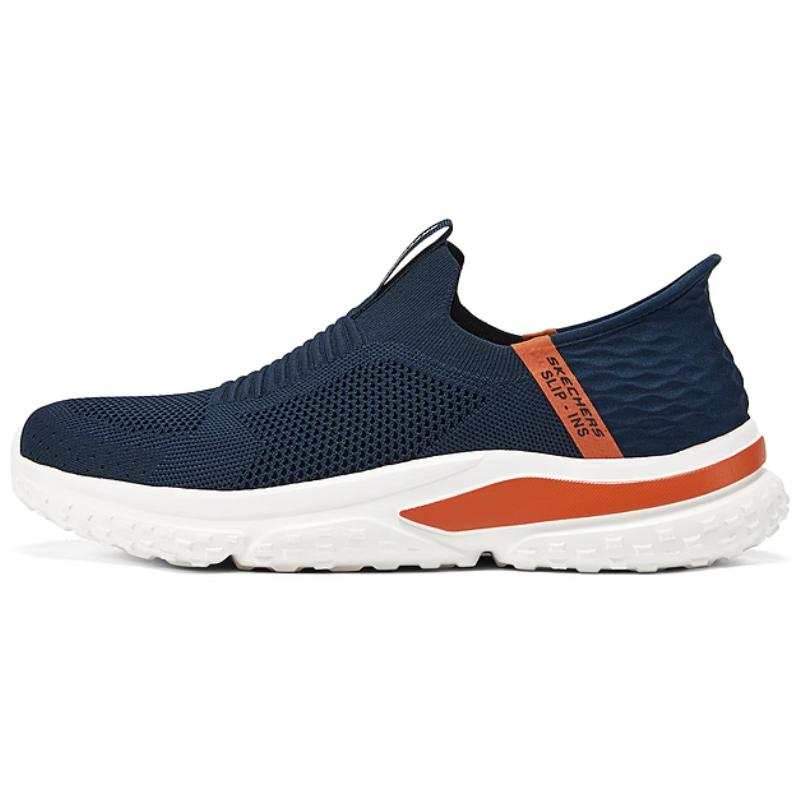 Skechers Solvano Abrasion Resistant Abrasion Resistant Low top Casual Shoes Men's Blue