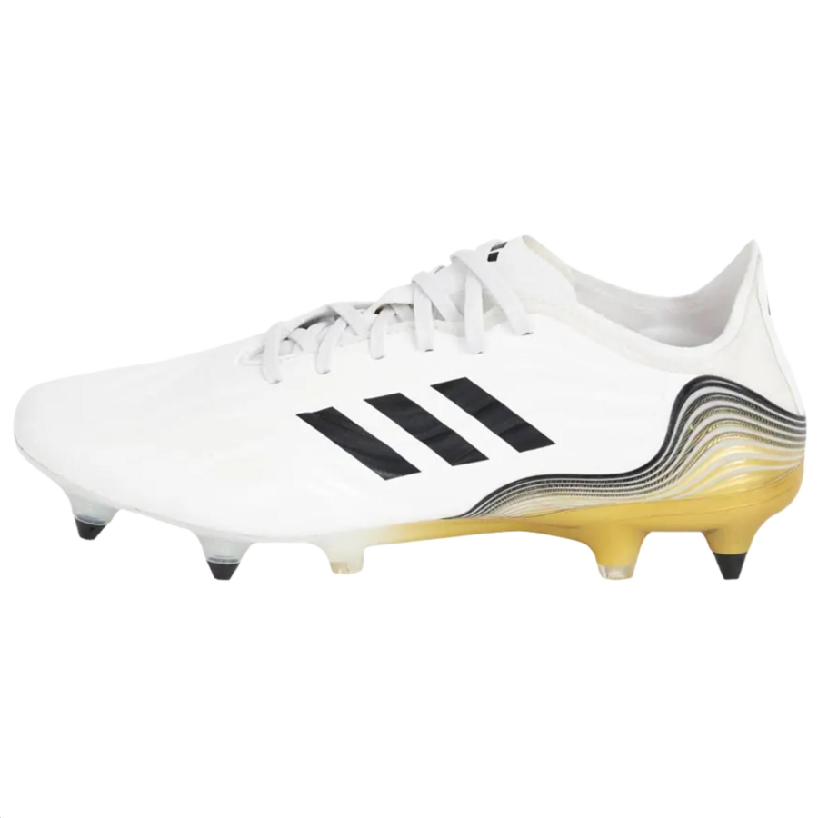 Adidas Adidas Copa Sense.1 SG Soft Ground Abrasion Resistant Lightweight Soccer Shoes Men's White