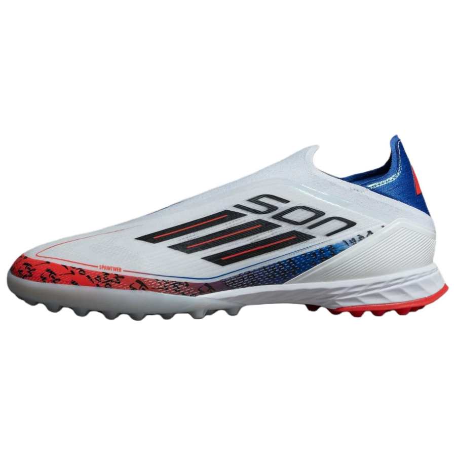 Adidas Adidas F50 PRO Slip Resistant Abrasion Resistant Soccer Shoes Unisex White