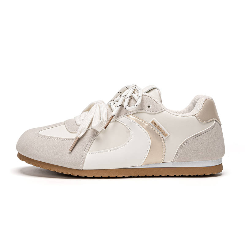 Warrior Slip Resistant, Abrasion Resistant, Lightweight Low top Casual Shoes Women's Beige Gray Gold