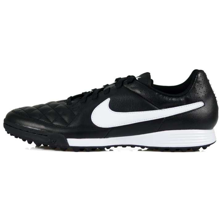 Nike Nike Tiempo Genio Turf Soccer Cleats Black White