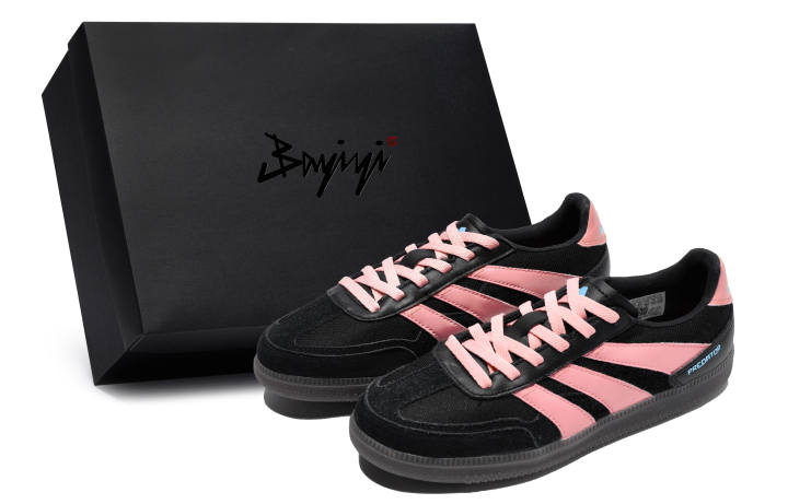 Adidas Adidas 811 Manufacturing, Rainbow Phantom Pink, Special Shoe Box Low top Casual Shoes Unisex Black Pink