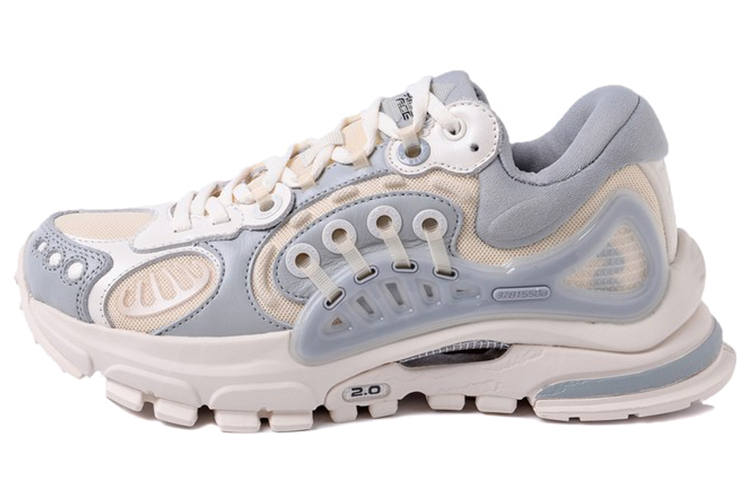 Li-Ning Li Ning Cushioning Slip Resistant Abrasion Resistant Breathable Lightweight Low top Casual Shoes Women's