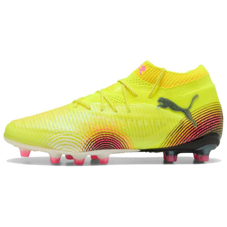 PUMA FUTURE 8 AG Artificial Ground Soccer Shoes Men's Yellow