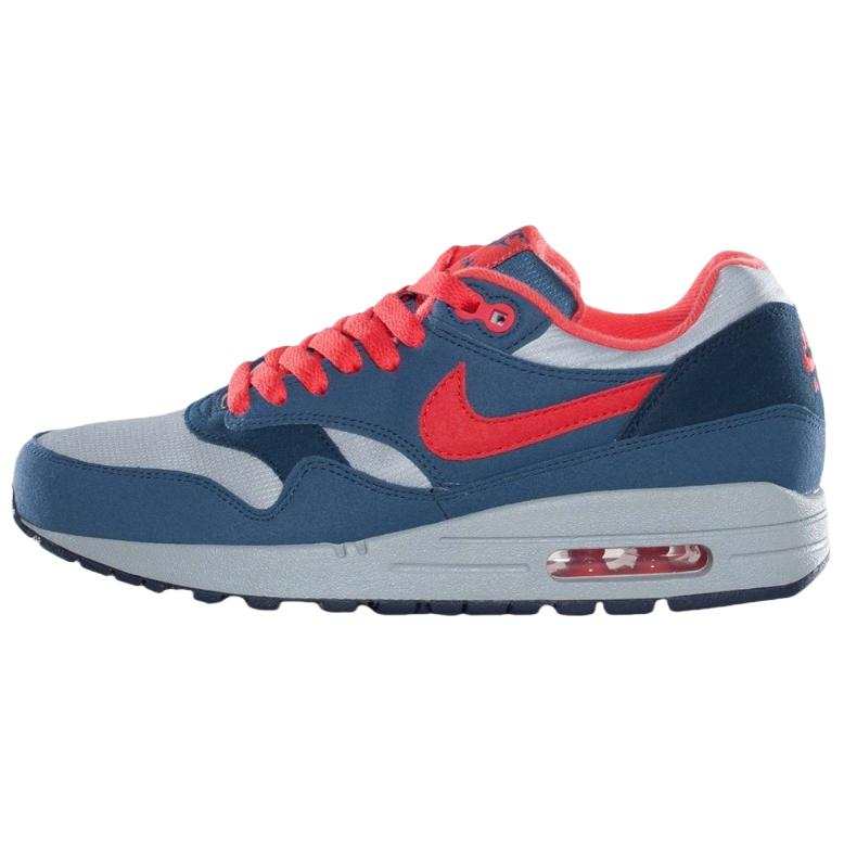Nike Nike Air Max 1 Low top Casual Shoes Unisex Blue Gray Red