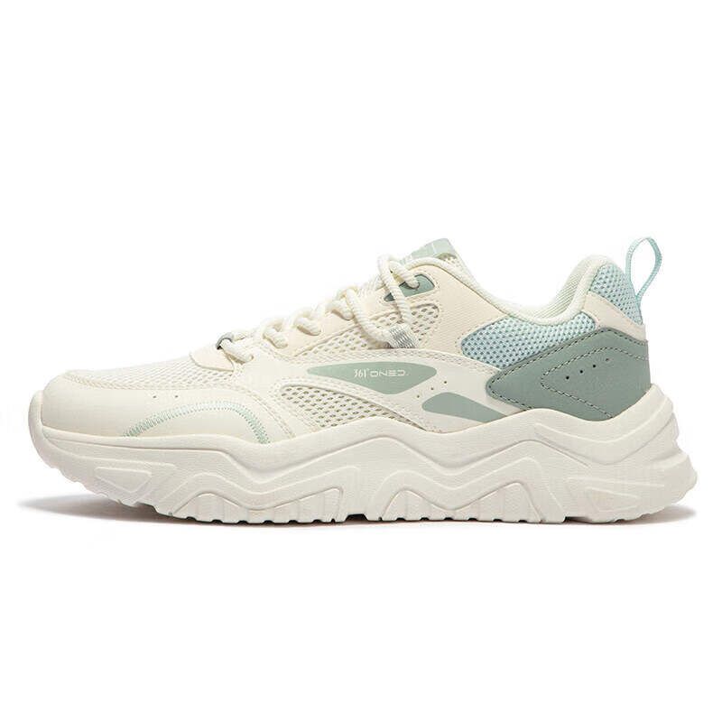361° Wear resistant And Lightweight Low top Casual Shoes Women's White Green