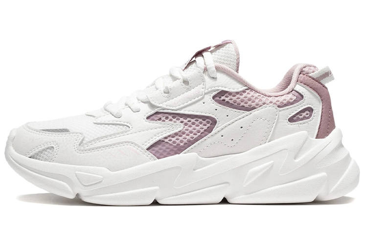 Li-Ning Li Ning Still Shadow Low top Sports Casual Shoes Women's White Purple