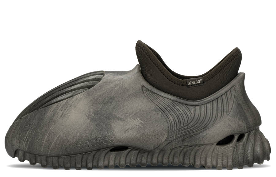 GENEGG Slip Resistant Abrasion Resistant Low top Casual Shoes Unisex Gray