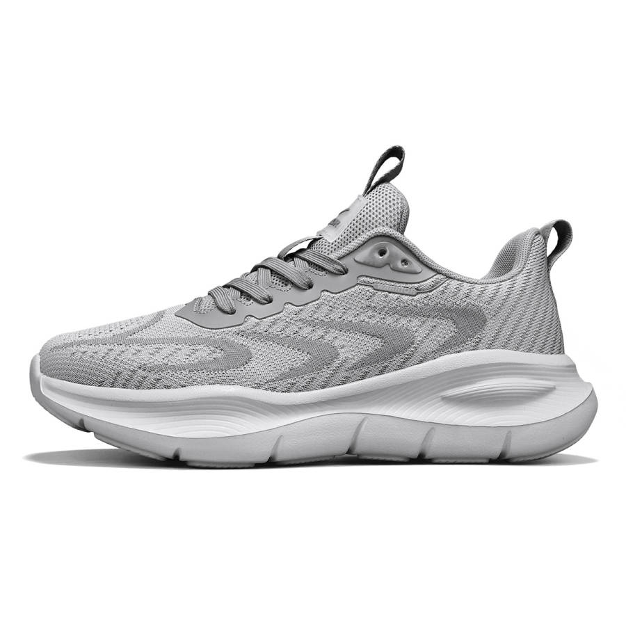 Warrior Cushioning Abrasion Resistant Coverage Cushioning Abrasion Resistant Coverage Low top Casual Shoes Men's Gray