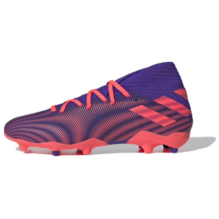 Adidas Adidas Slip Resistant Abrasion Resistant Soccer Shoes Men's Fuchsia