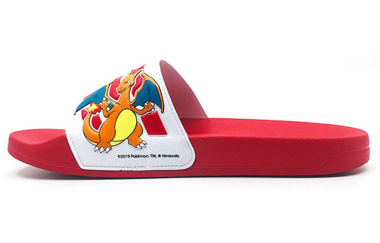 Adidas Neo Adidas Pokmon X Adidas Neo Adilette Shower Red Shoe Unisex 'Red White'