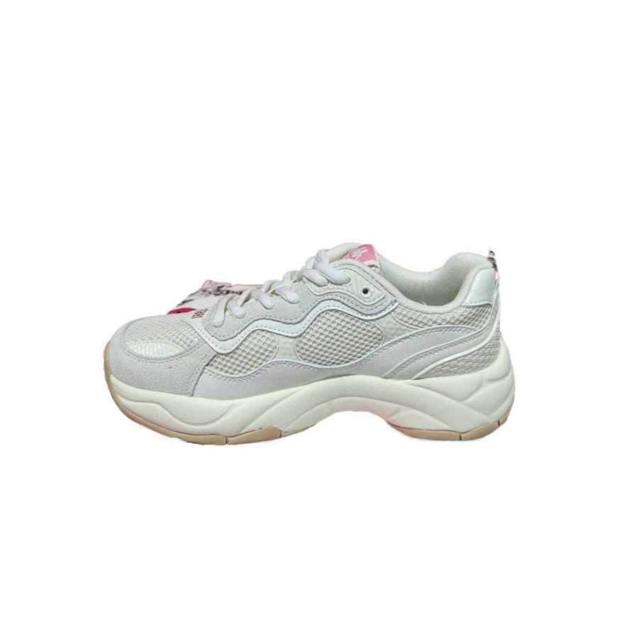 Kappa Slip Resistant Abrasion Resistant Low top Casual Shoes Women's Ecru