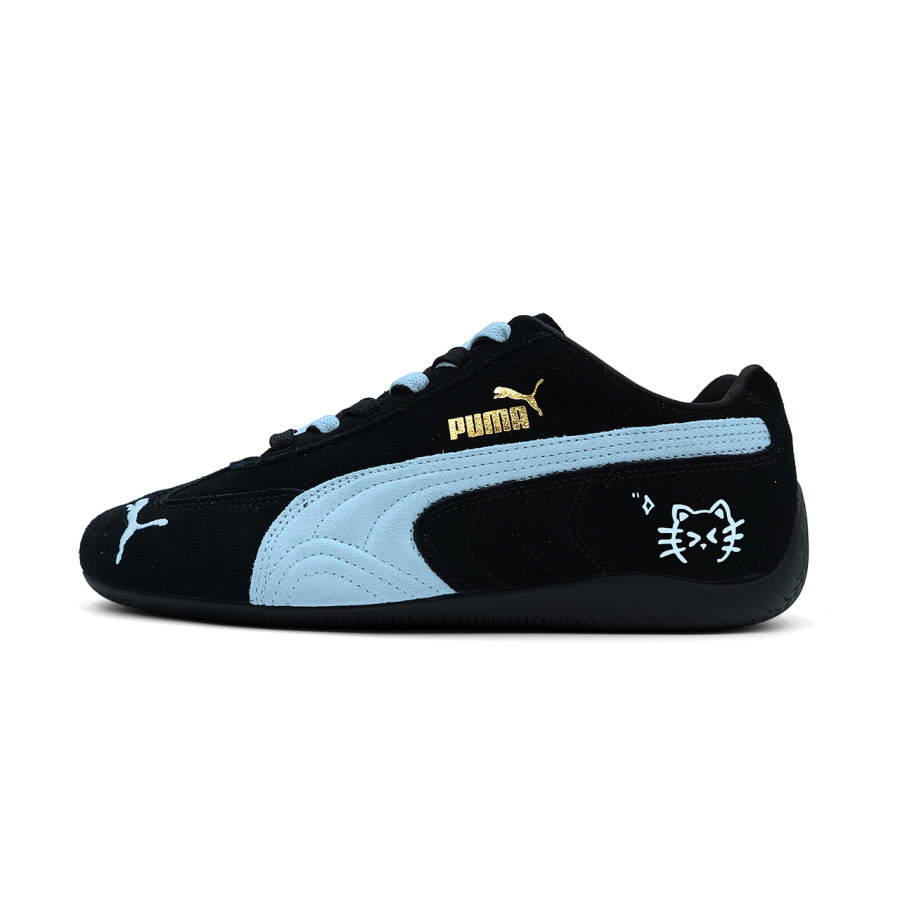 PUMA Speedcat Low top Casual Shoes Unisex Black Blue