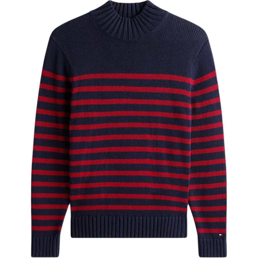 Tommy Hilfiger Sweaters Men's Marine Blue Turtleneck Moderate