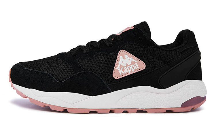 Kappa Casual Shoes Women's Low Top Black/White/Pink