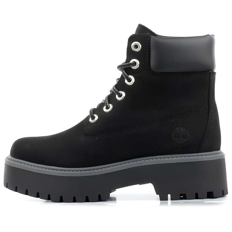 Timberland Short Combat Boots Women's Black