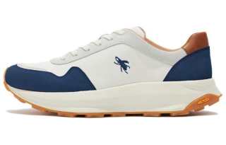 TSUBO CR Original Slip Resistant Abrasion Resistant Low top Casual Shoes Unisex Blue White