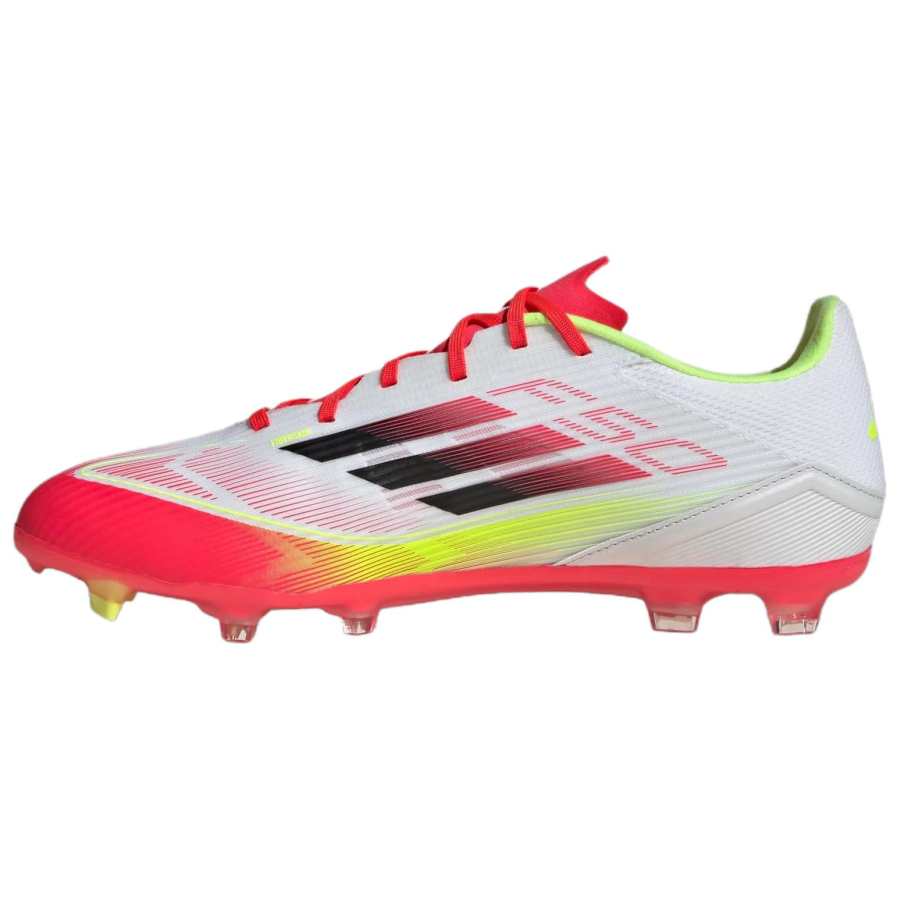 Adidas Adidas F50 League MG Multi Ground FG Firm Ground Slip Resistant Abrasion Resistant Soccer Shoes Unisex White Red