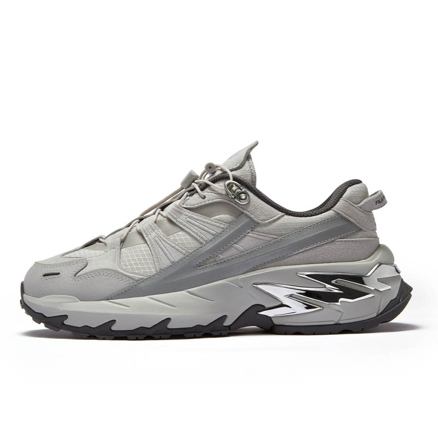 FILA FUSION COMET Abrasion Resistant Low top Casual Shoes Women's Gray
