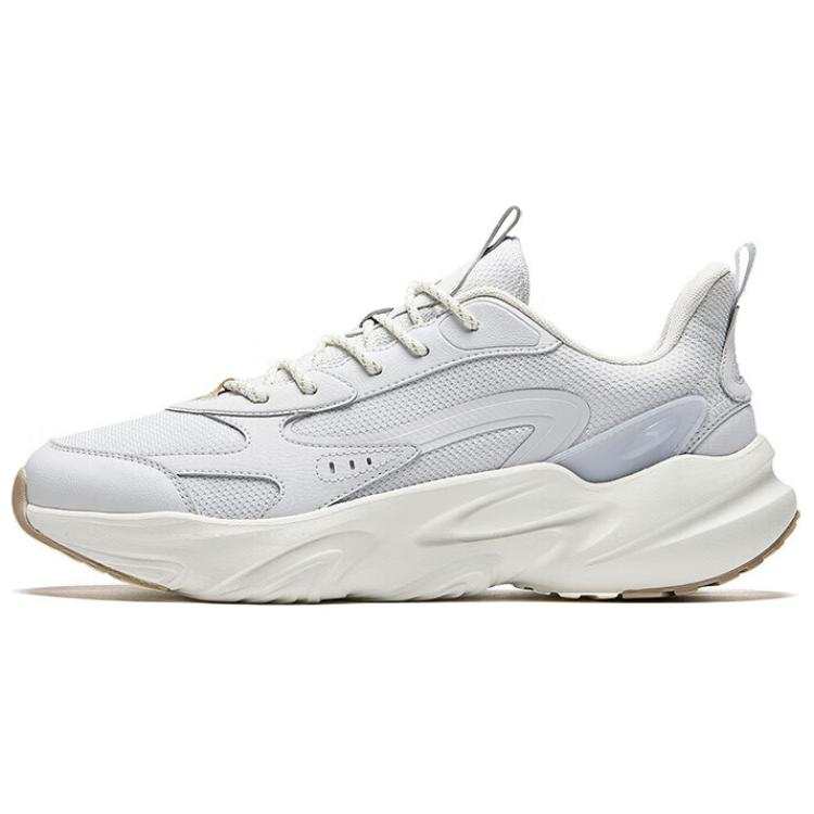 Anta Abrasion Resistant Slip Resistant Low top Casual Shoes Men's Gray