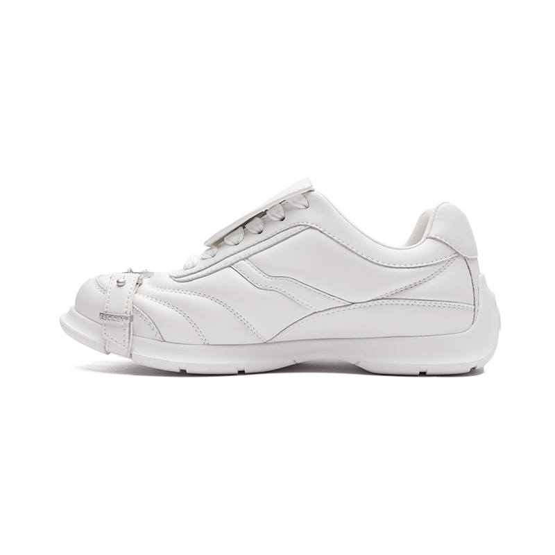 ABCICEY Slip Resistant, Abrasion Resistant, Lightweight Low top Casual Shoes Unisex White
