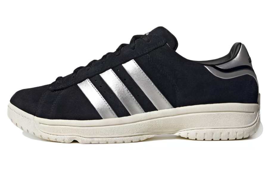 Adidas Originals Campus atmos x Campus Adidas Originals Supreme Sole 'Black Silver Metallic'
