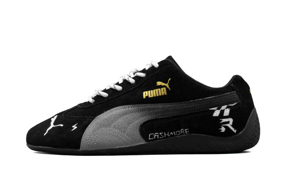PUMA Speedcat Abrasion Resistant Low top Casual Shoes Unisex Black Gray