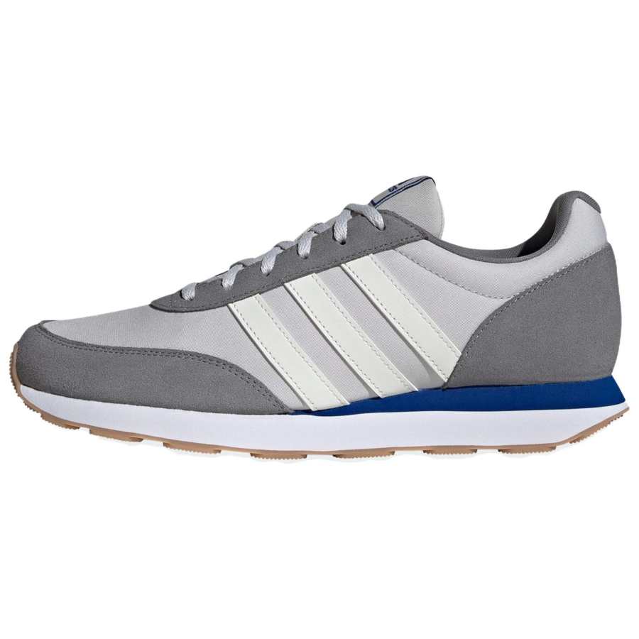Adidas Adidas RUN 60S Slip Resistant Abrasion Resistant Low top Casual Shoes Men's Gray