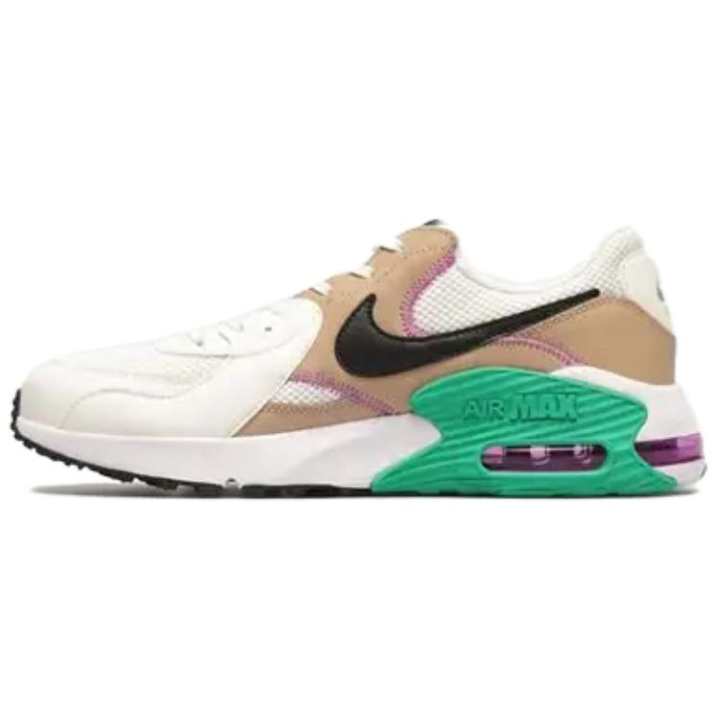 Nike Nike Air Max Excee Comfortable And Trendy Breathable Low top Casual Shoes Men's White Brown Green