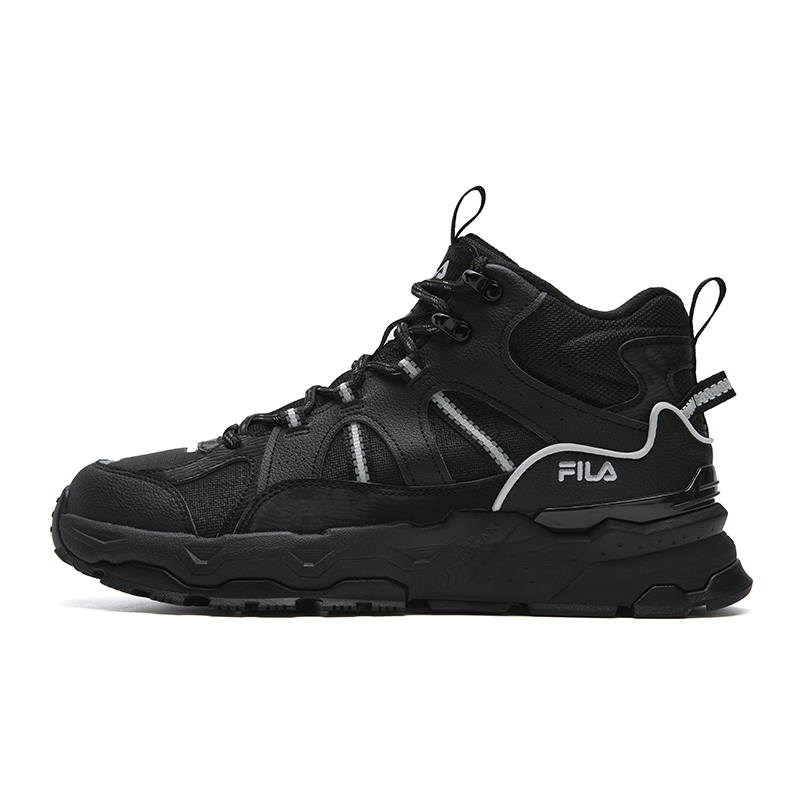 FILA TREK 1S MID WE Thermal Mid top Casual Shoes Men's Black