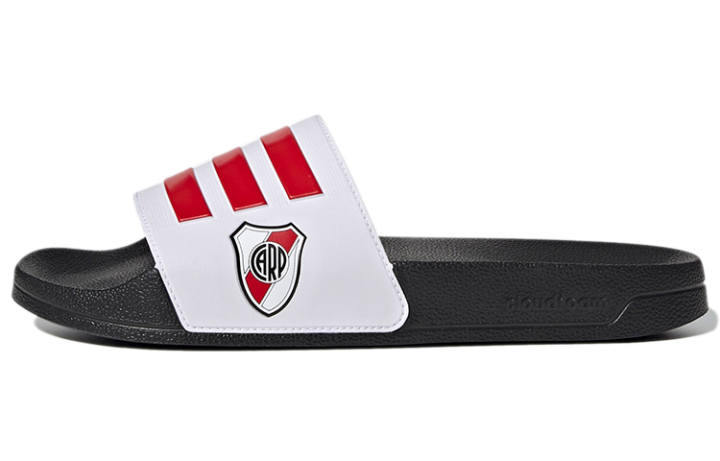 Adidas Adidas Adilette Shower White Red Slippers 'White Red'