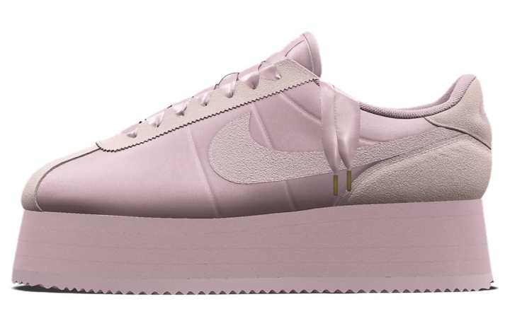 Nike Nike Cortez Platform Unlocked By You Custom Shoes 'Pink' Women's