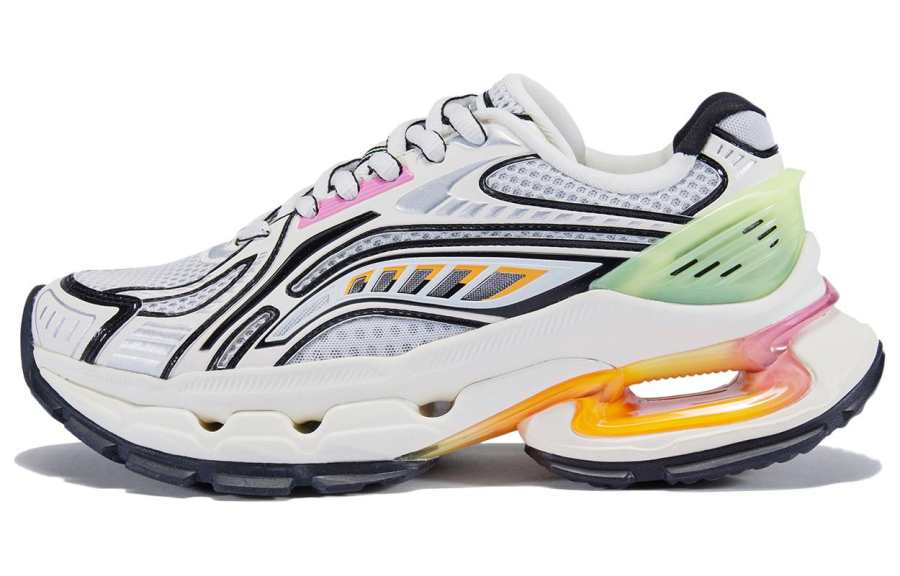 Li-Ning Li Ning Furious Rider BOW Versatile Cushioning Abrasion Resistant Cushioning, Wear Resistant Low top Casual Shoes