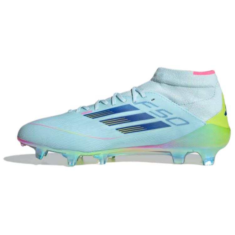 Adidas Adidas F50 ELITE FG Firm Ground Artificial Turf Slip Resistant Abrasion Resistant Soccer Shoes Unisex Blue