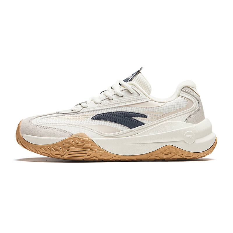 Anta Niangao Shoes Low top Casual Shoes Women's White Gray Yellow
