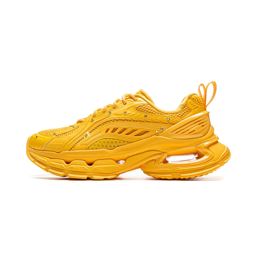 Li-Ning Li Ning Furious Rider BOW Support Rebound Support Rebound Low top Casual Shoes Men's Spectral Yellow